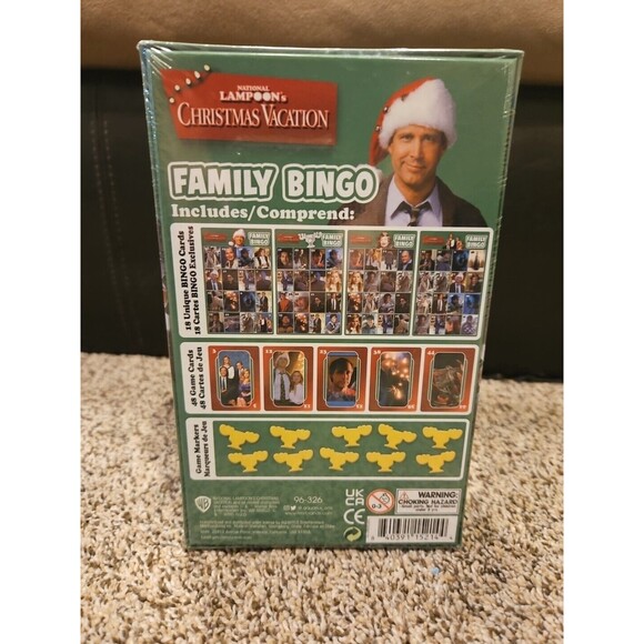 National Lampoons Christmas Vacation Family Bingo Game Brand New Sealed NIB - Picture 2 of 3